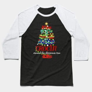 Crocin around the christmas tree Funny Christmas 2020 Gift Baseball T-Shirt